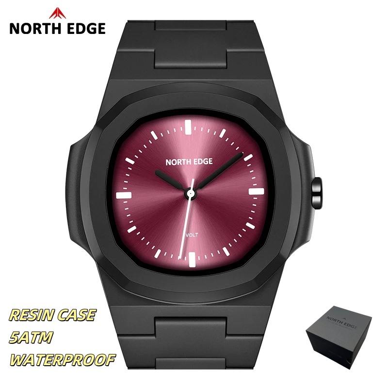Jewelry Box Organizer Watches - Reloj NORTH EDGE para hombre, nuevo