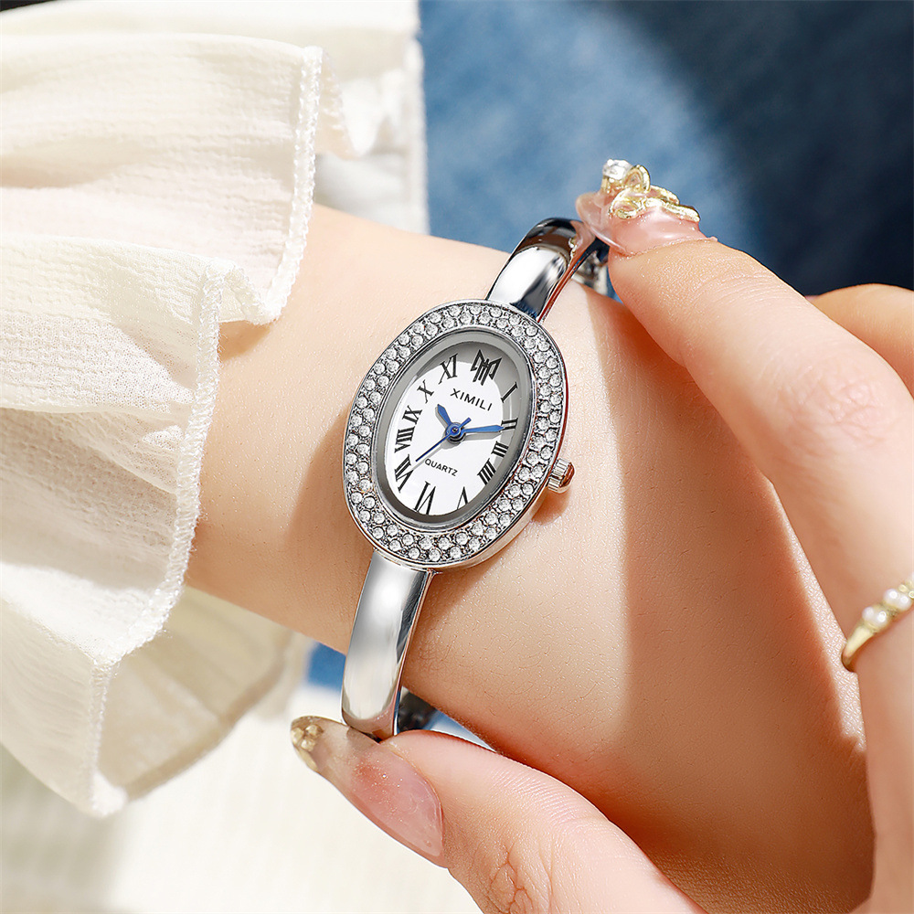 Jewelry Diamond Watches - Nuevo Reloj de Pulsera Ovalado para