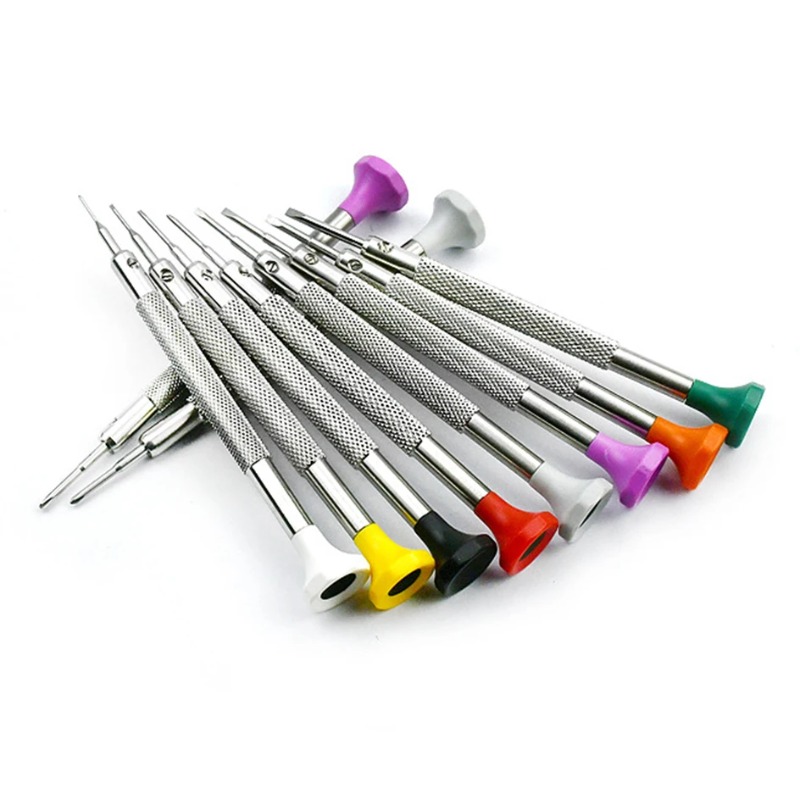 Jewelry Watches Repair - Destornillador de precisión de 0,6-2,0mm, juego