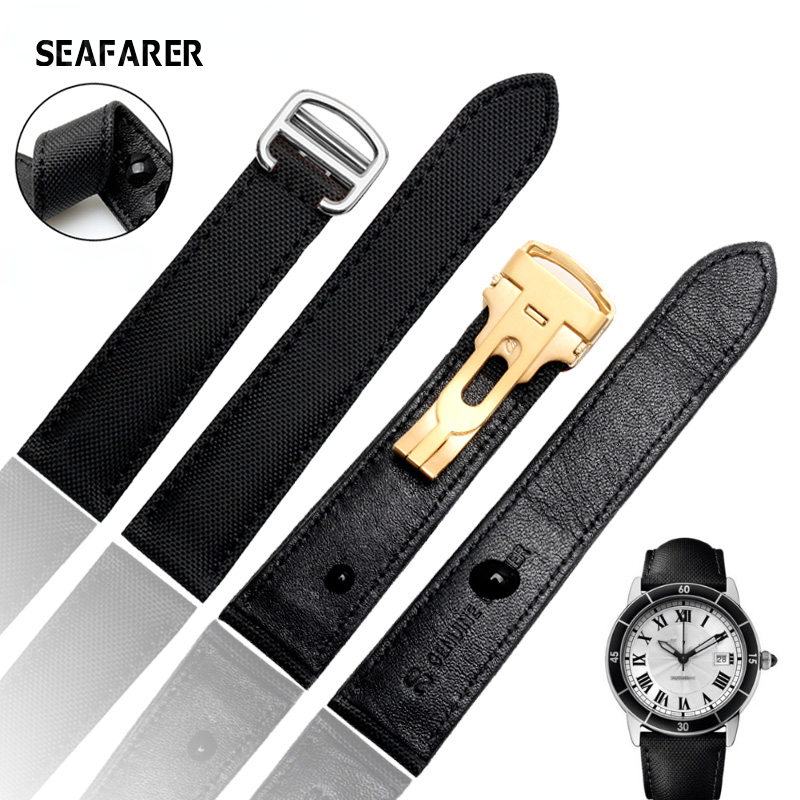 Cartier Watch Tank - Correa de reloj de nailon para