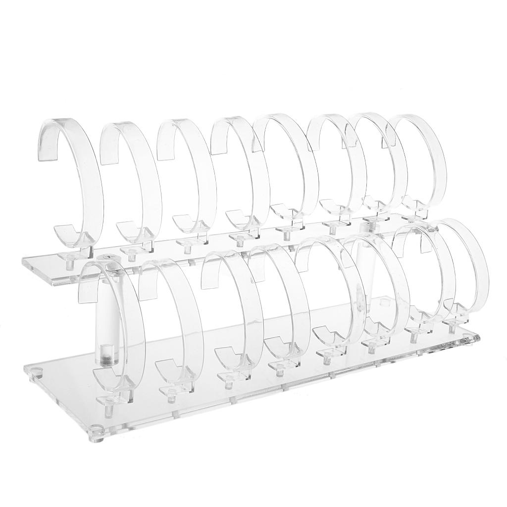 Watches Jewelry Holder - Exhibidor de Joyería Acrílico de Dos