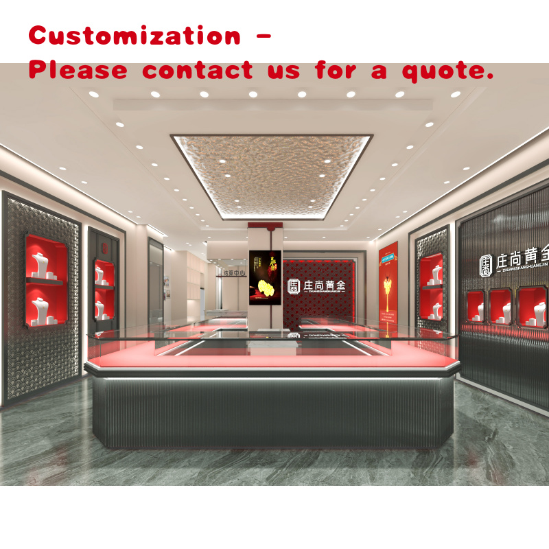 Jewelry Stores With Watches - Quiosco de joyería de cristal personalizado