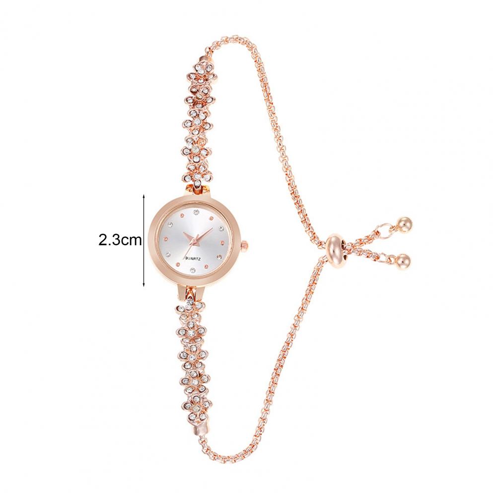 Jewelry Like Watches - Reloj de pulsera con diamantes de