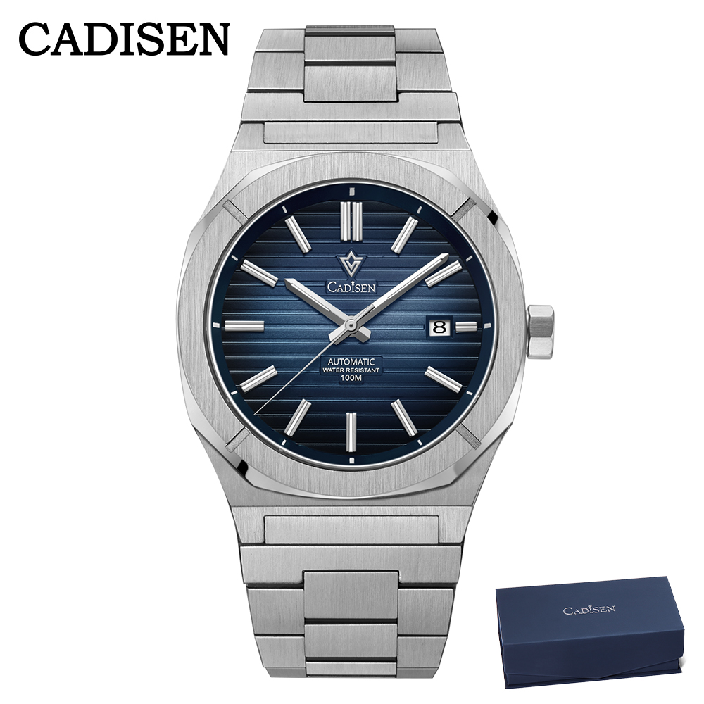 Mens Mechanical Watch - CADISEN 2026 reloj de buceo zafiro