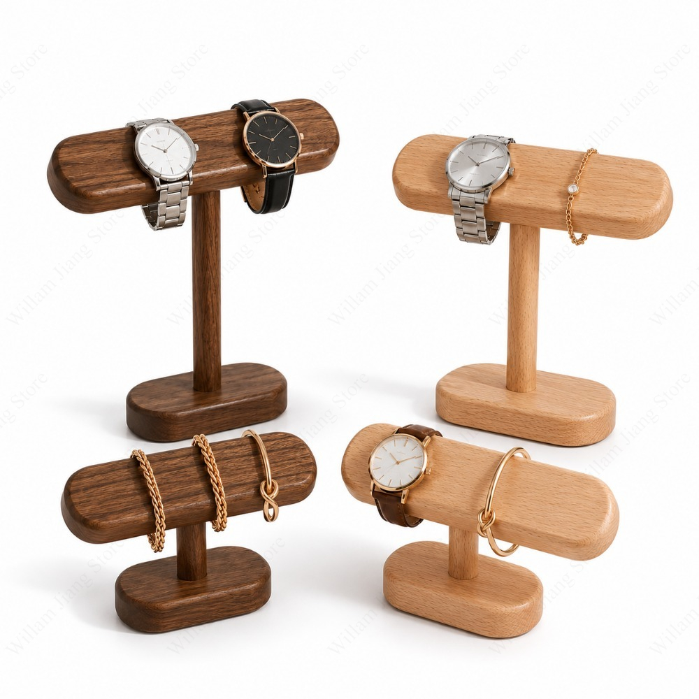 Watches Jewelry Holder - 1 Soporte de Madera para Relojes,