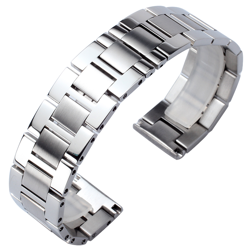 Cartier Watch Tank - Para Cartier correa de acero inoxidable