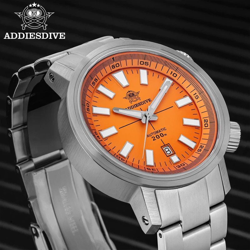Mens Mechanical Watch - Reloj mecánico automático ADDIESDIVE de 42MM