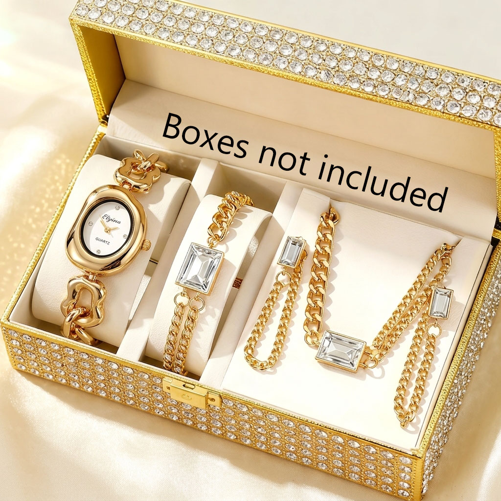 Jewelry Like Watches - Juego de 5 relojes de cuarzo