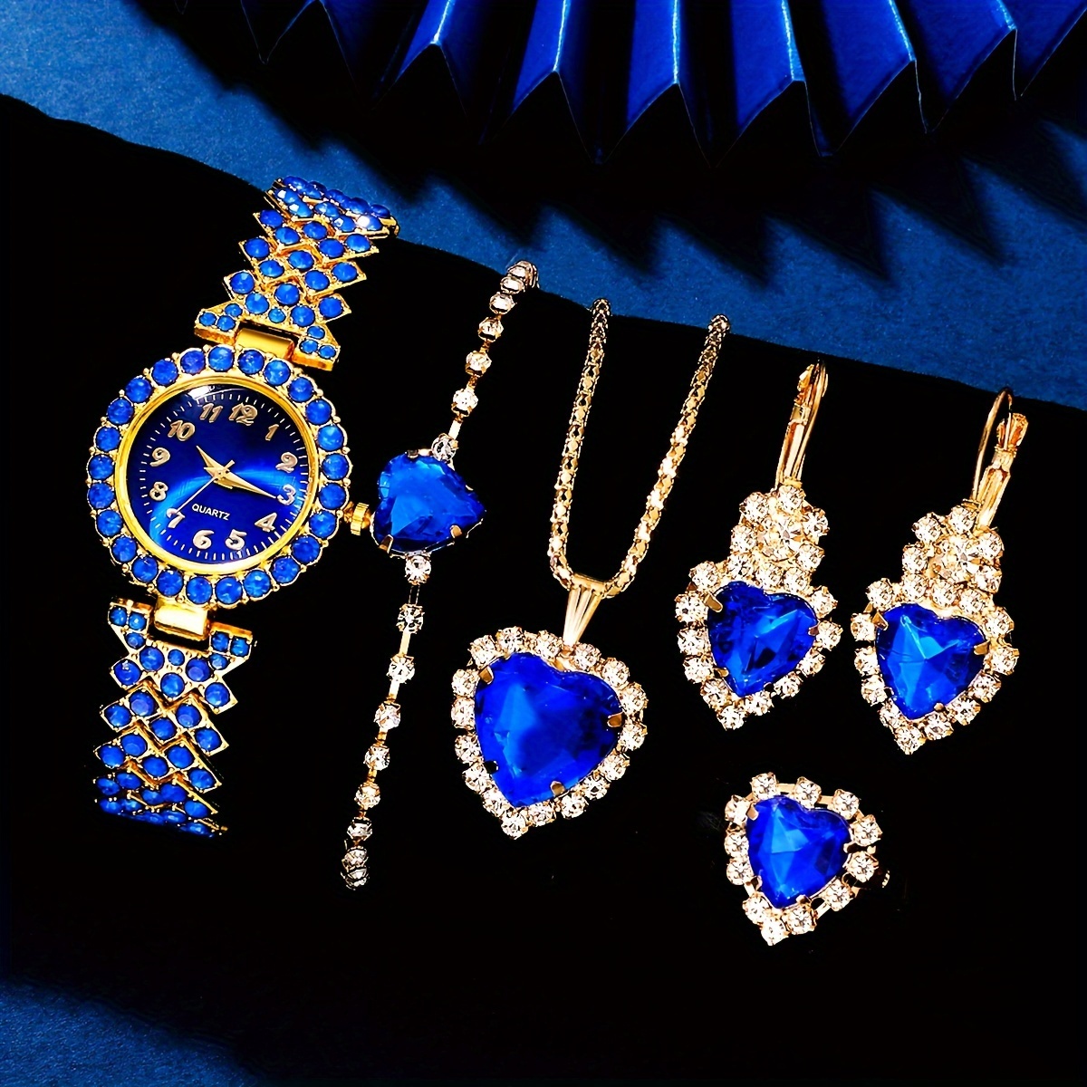 Jewelry Like Watches - Conjunto de reloj y joyería elegante