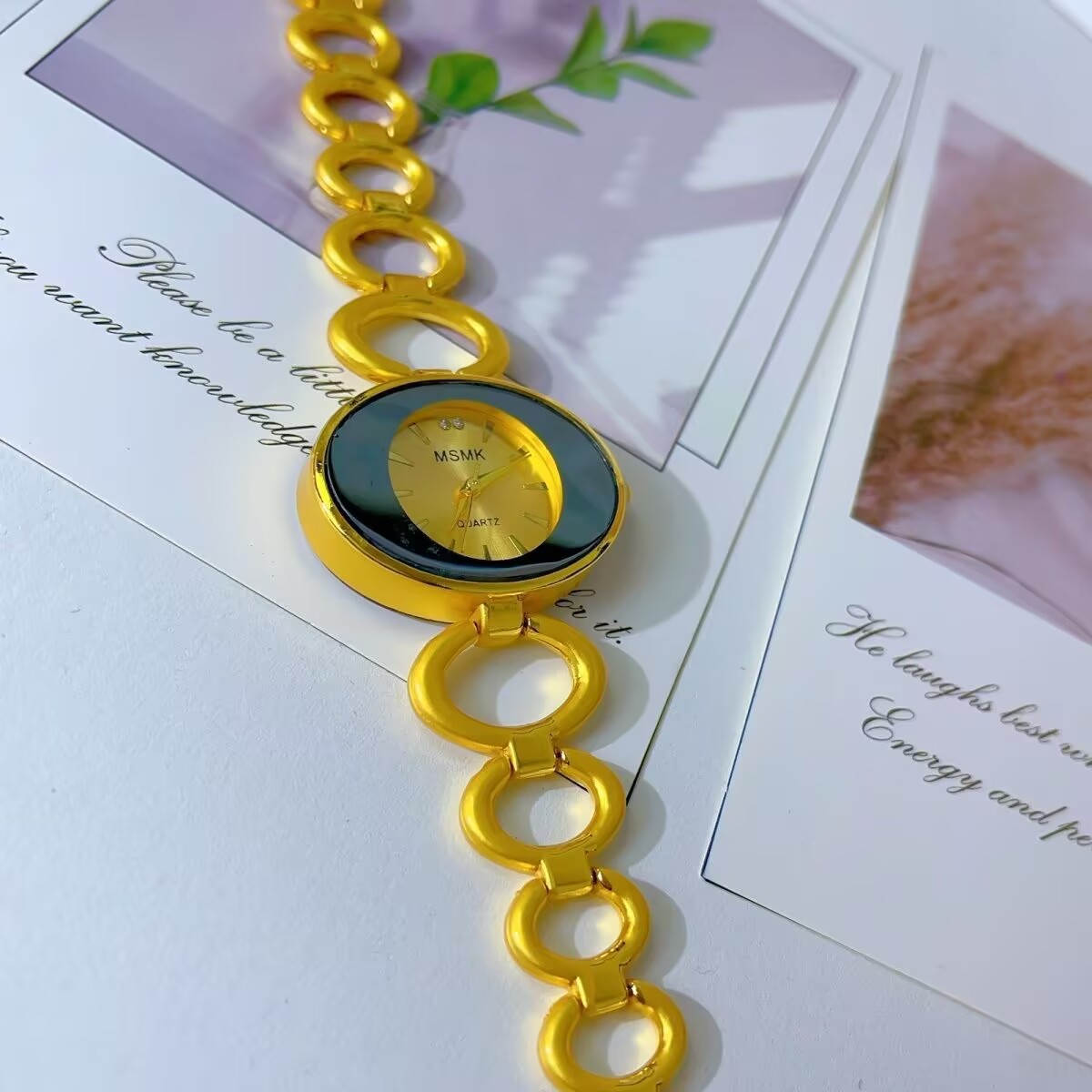Jewelry Clasp Watches - Nuevo reloj americano chapado en oro