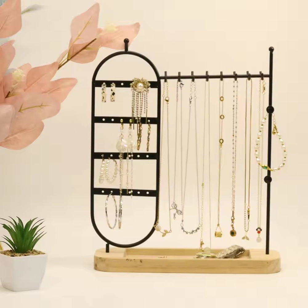 1 estante de joyería con base  - Jewelry Stores With Watches reseña y precio