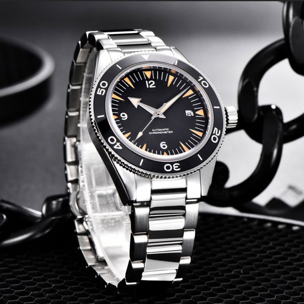 Reloj con movimiento NH35 con  - Mens Mechanical Watch reseña y precio