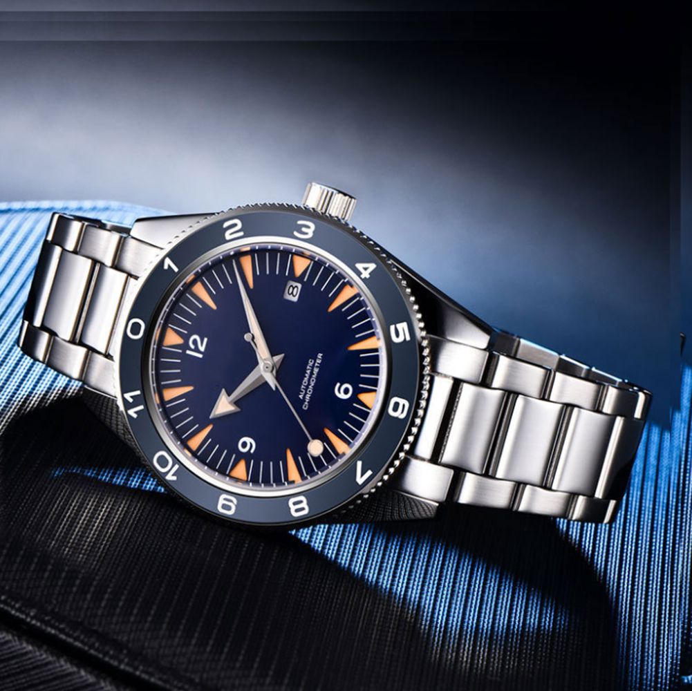 Reloj con movimiento NH35 con  - Mens Mechanical Watch reseña y precio