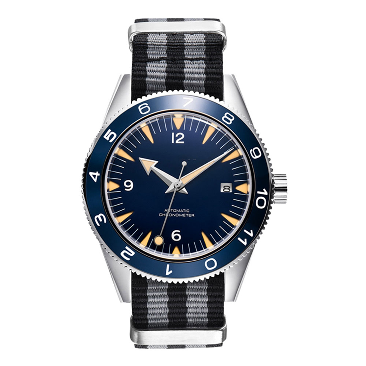 Reloj con movimiento NH35 con  - Mens Mechanical Watch reseña y precio