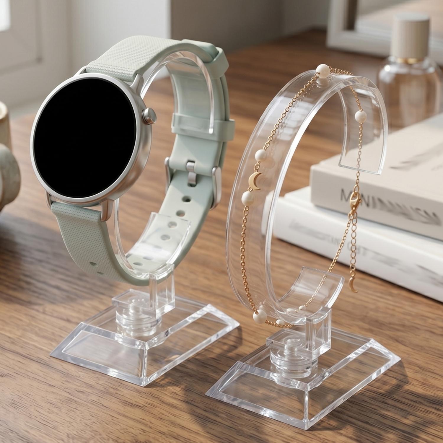 Expositor Transparente para Re - Watches Jewelry Holder reseña y precio
