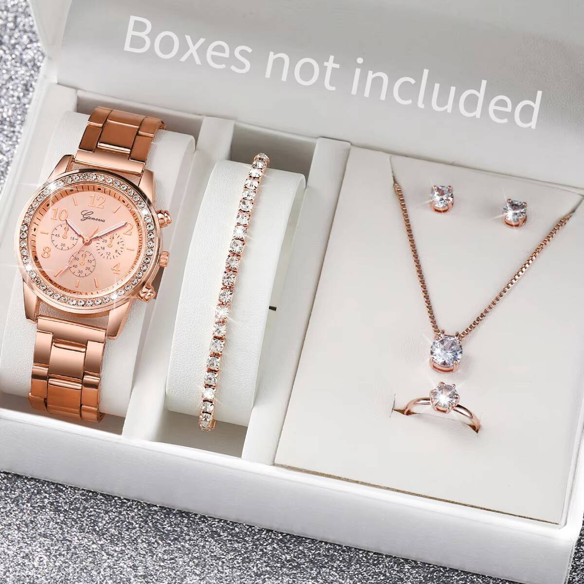 Juego de 6 relojes de pulsera  - Jewelry Like Watches reseña y precio