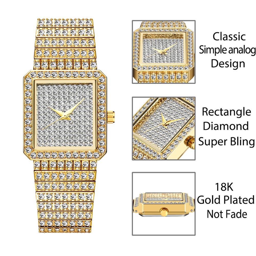 MISSFOX – reloj de diamante pa - Jewelry Diamond Watches reseña y precio