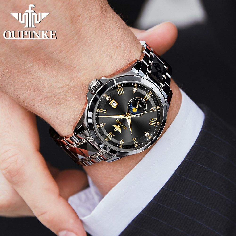 Reloj OUPINKE 3265 para hombre - Mens Mechanical Watch reseña y precio