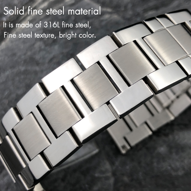 Correa de reloj fina de acero  - Cartier Watch Tank reseña y precio