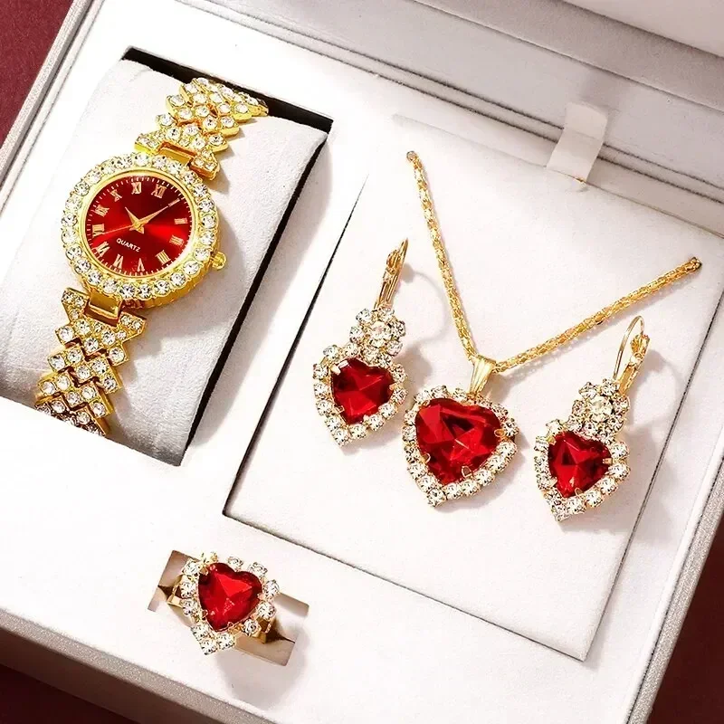 Reloj de Lujo Dorado para Muje - Jewelry Clasp Watches reseña y precio