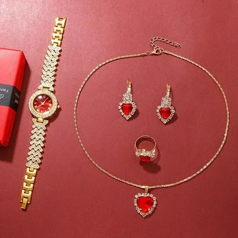Reloj de Lujo Dorado para Muje - Jewelry Clasp Watches reseña y precio