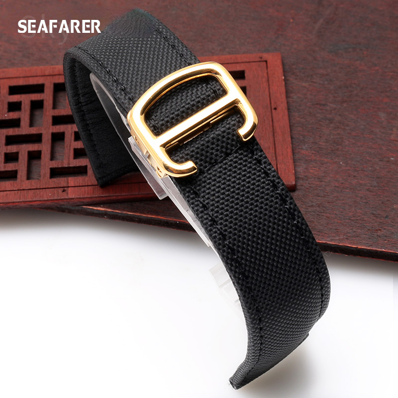 Correa de reloj de nailon para - Cartier Watch Tank reseña y precio