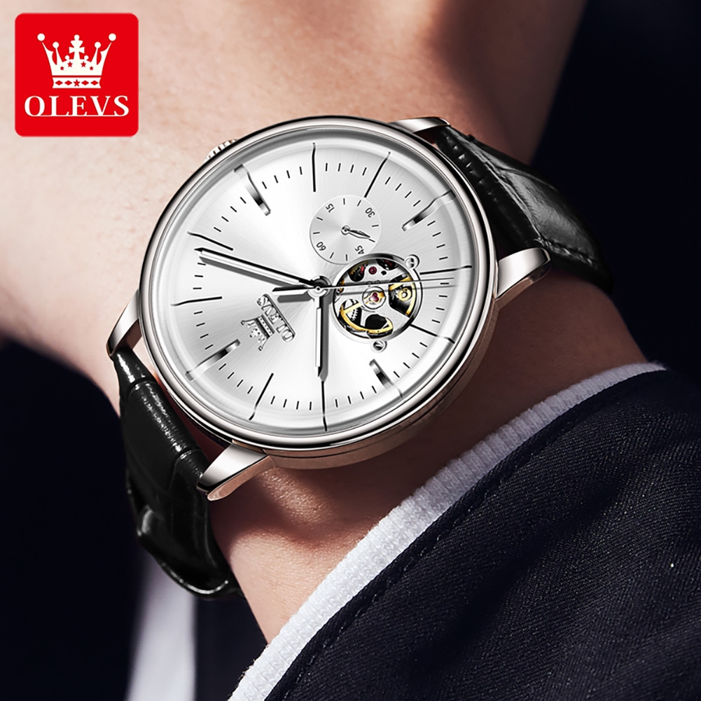 Reloj de Pulsera OLEVS 6708 pa - Mens Mechanical Watch reseña y precio
