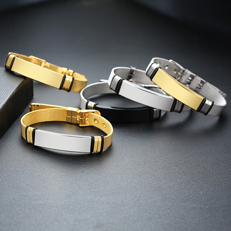 Vnox-pulsera de acero inoxidab - Jewelry Clasp Watches reseña y precio
