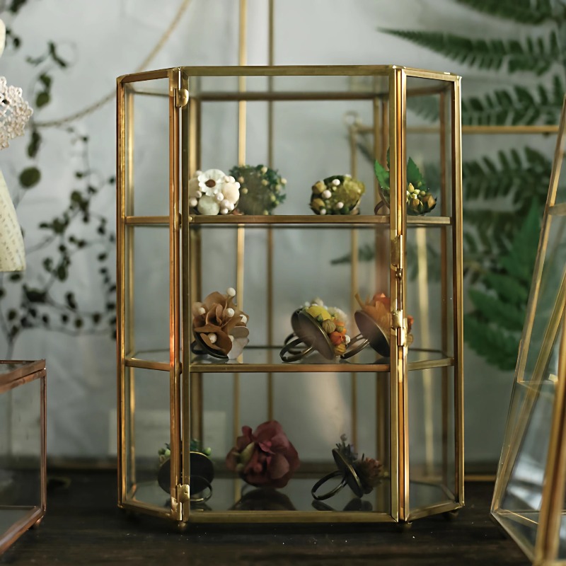 Caja de Joyería de Vidrio Esti - Jewelry Stores With Watches reseña y precio