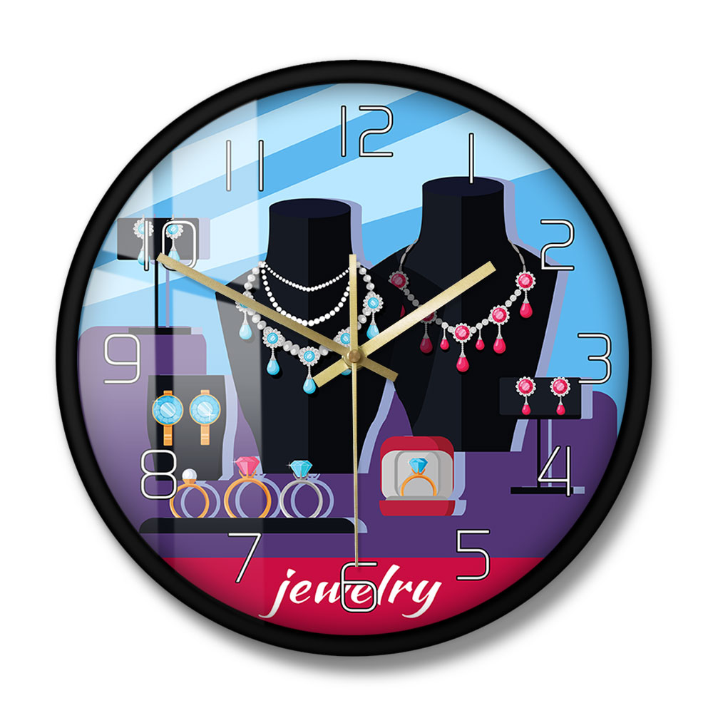 Reloj de pared diseñado con es - Jewelry Stores With Watches reseña y precio