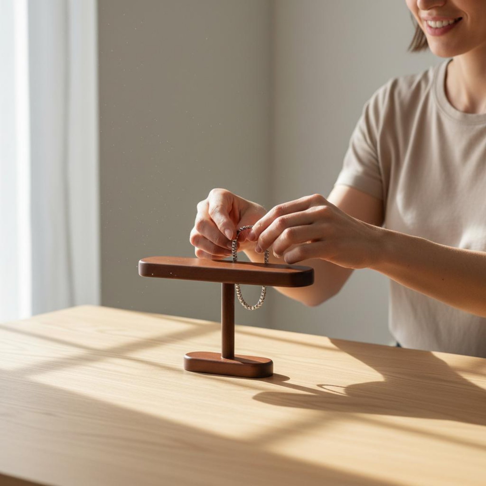 Soporte de Madera para Relojes - Watches Jewelry Holder reseña y precio