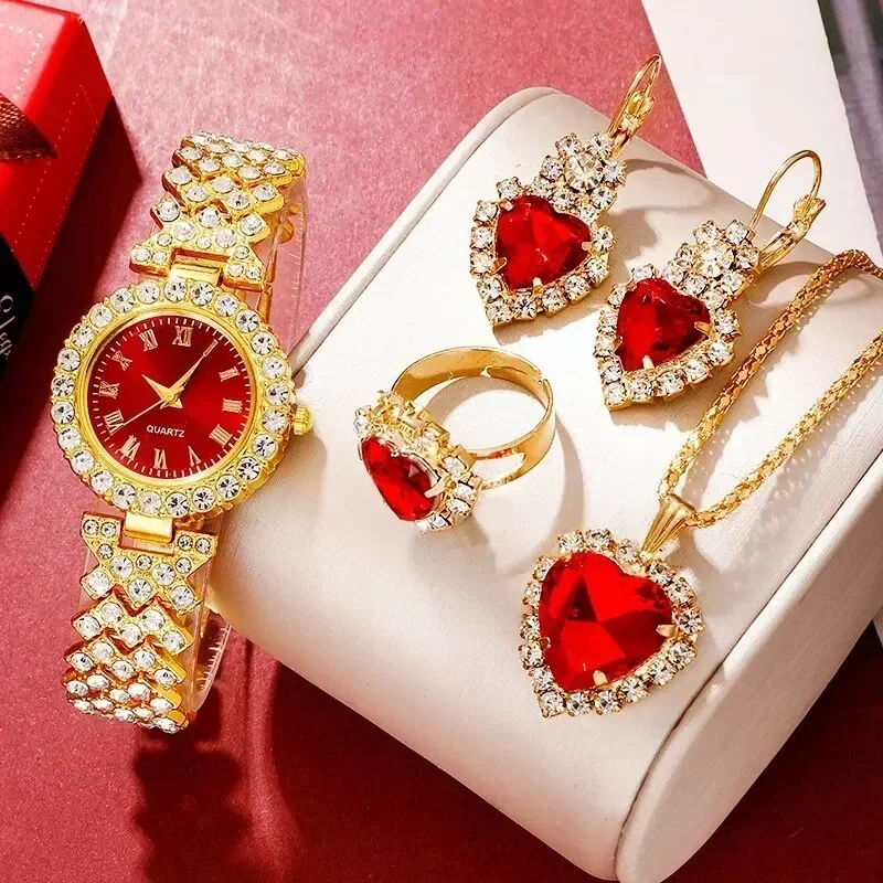 Reloj de lujo dorado para muje - Jewelry Like Watches reseña y precio