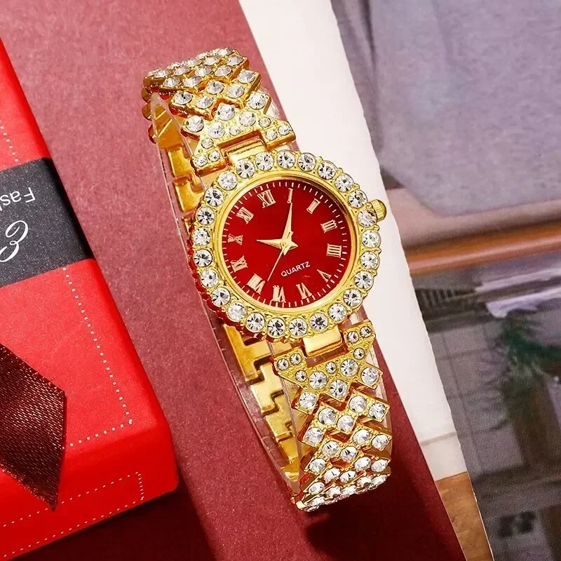 Reloj de lujo dorado para muje - Jewelry Like Watches reseña y precio