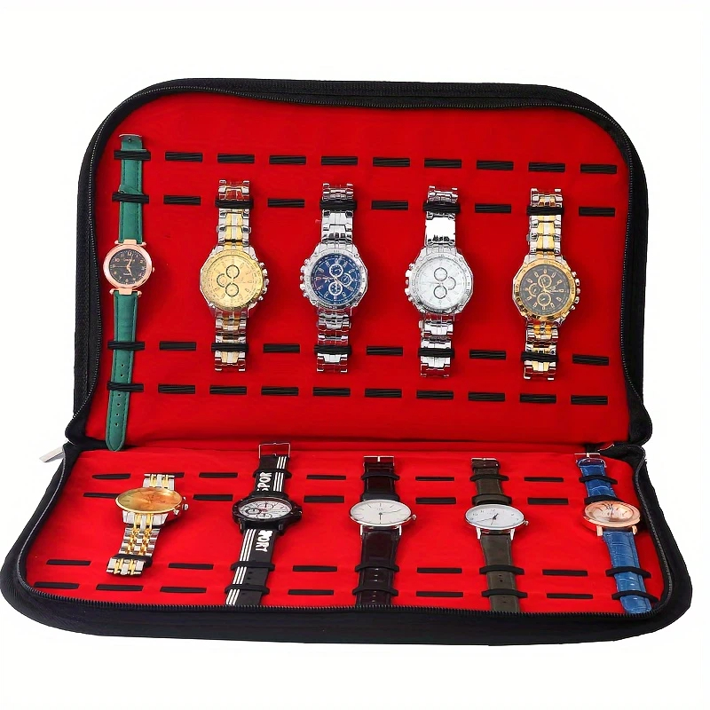Bolsa de almacenamiento para r - Jewelry Box Organizer Watches reseña y precio