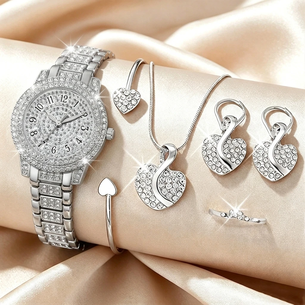 Set de 6 Relojes de Mujer con  - Jewelry Like Watches reseña y precio