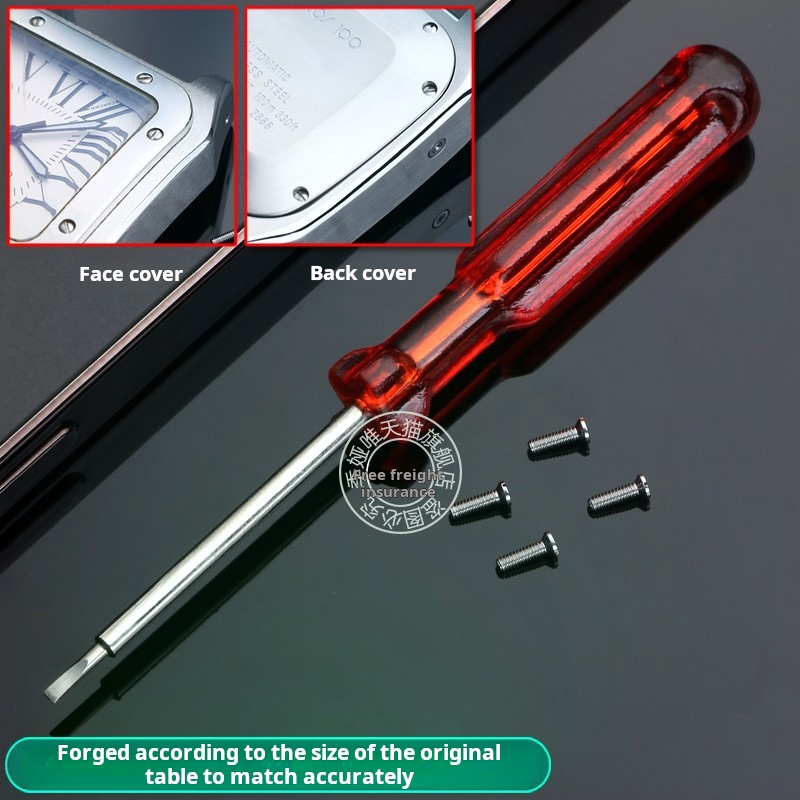 Tornillo de acero inoxidable s - Cartier Watch Tank reseña y precio