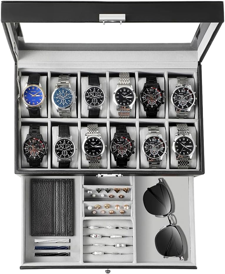 Estuche Organizador de Relojes - Jewelry Box Organizer Watches reseña y precio