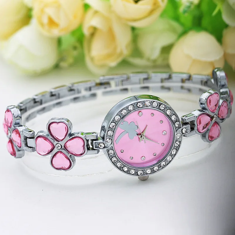 Reloj de cuarzo de diamante cu - Jewelry Diamond Watches reseña y precio
