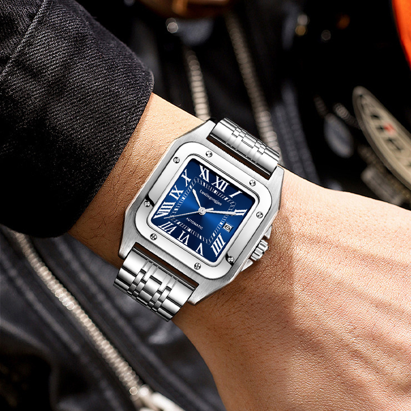 Reloj mecánico automático cuad - Cartier Watch Tank reseña y precio