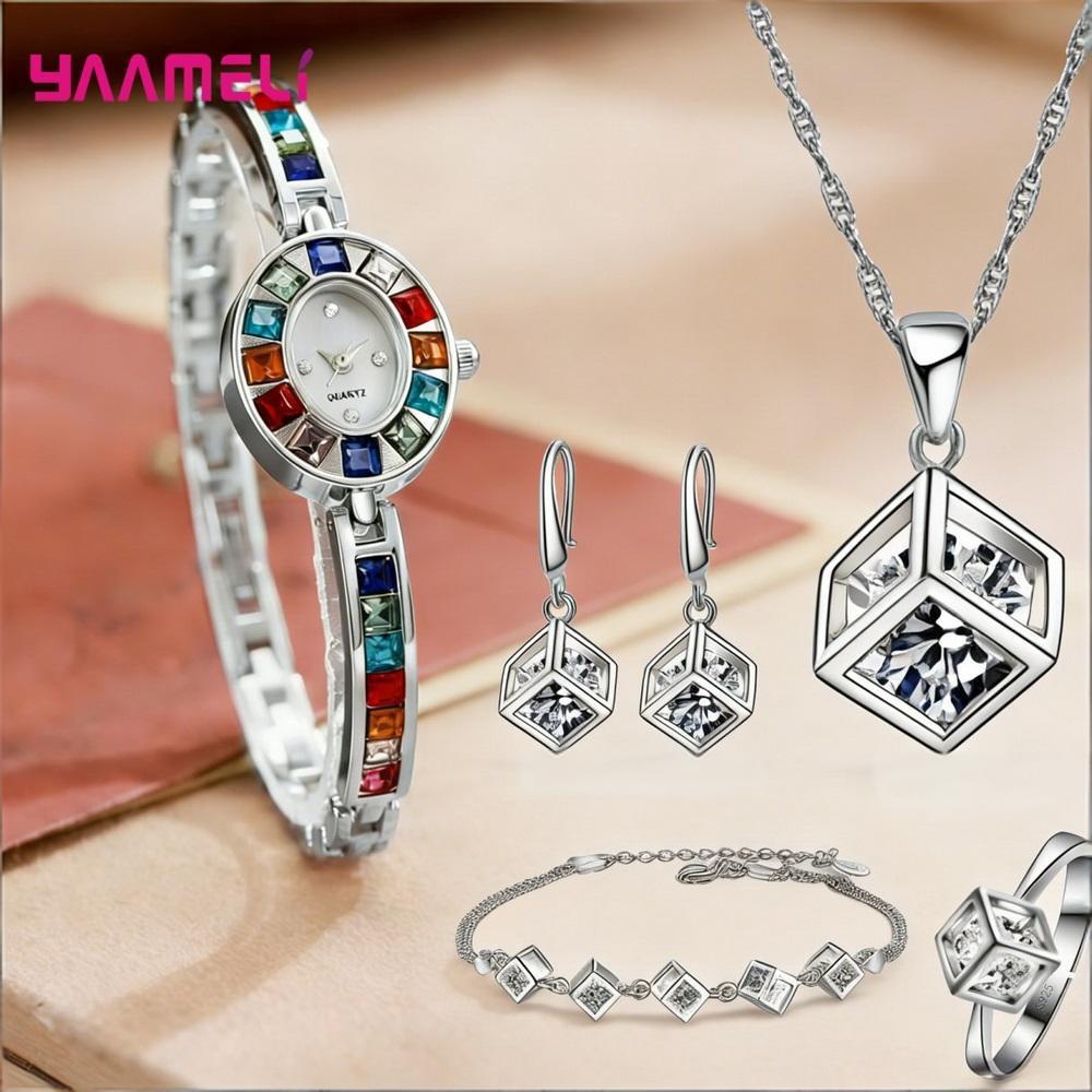Lujoso Conjunto de Collar, Pen - Best Jewelry Watches For Women reseña y precio
