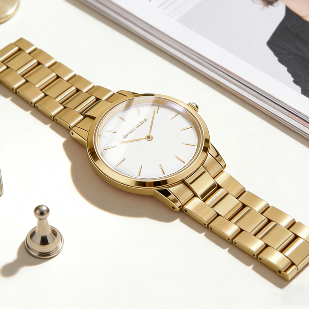 Reloj de mujer de oro rosa, ac - Jewelry Clasp Watches reseña y precio