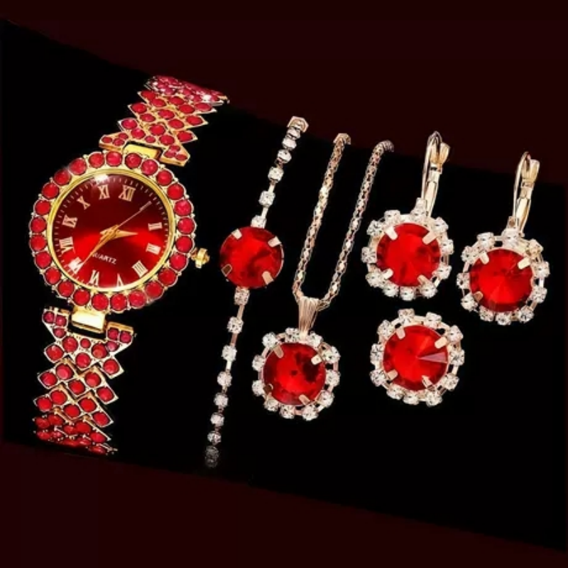 Conjunto de reloj y joyería el - Jewelry Like Watches reseña y precio
